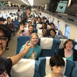 All aboard the Shinkansen! Next stop: Kyoto