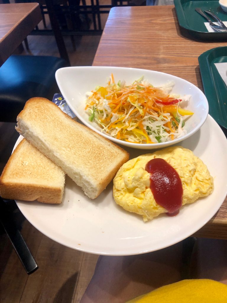 Breakfast in Kyoto