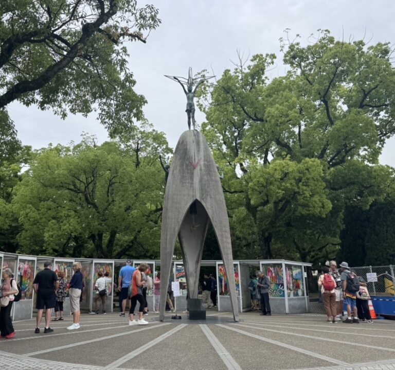 Wishing for world peace: story of Sadako Sasaki and 1,000 origami cranes